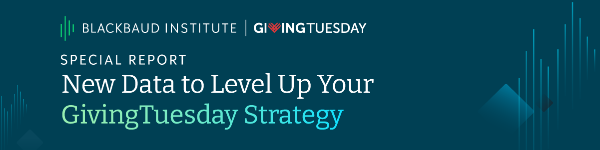 GivingTuesday Special Report header